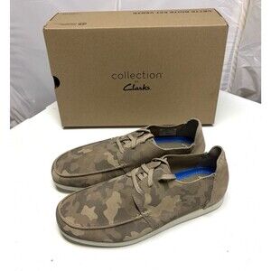Clarks Shacrelite Low Camouflage Men’s Loafers Size 11 M New